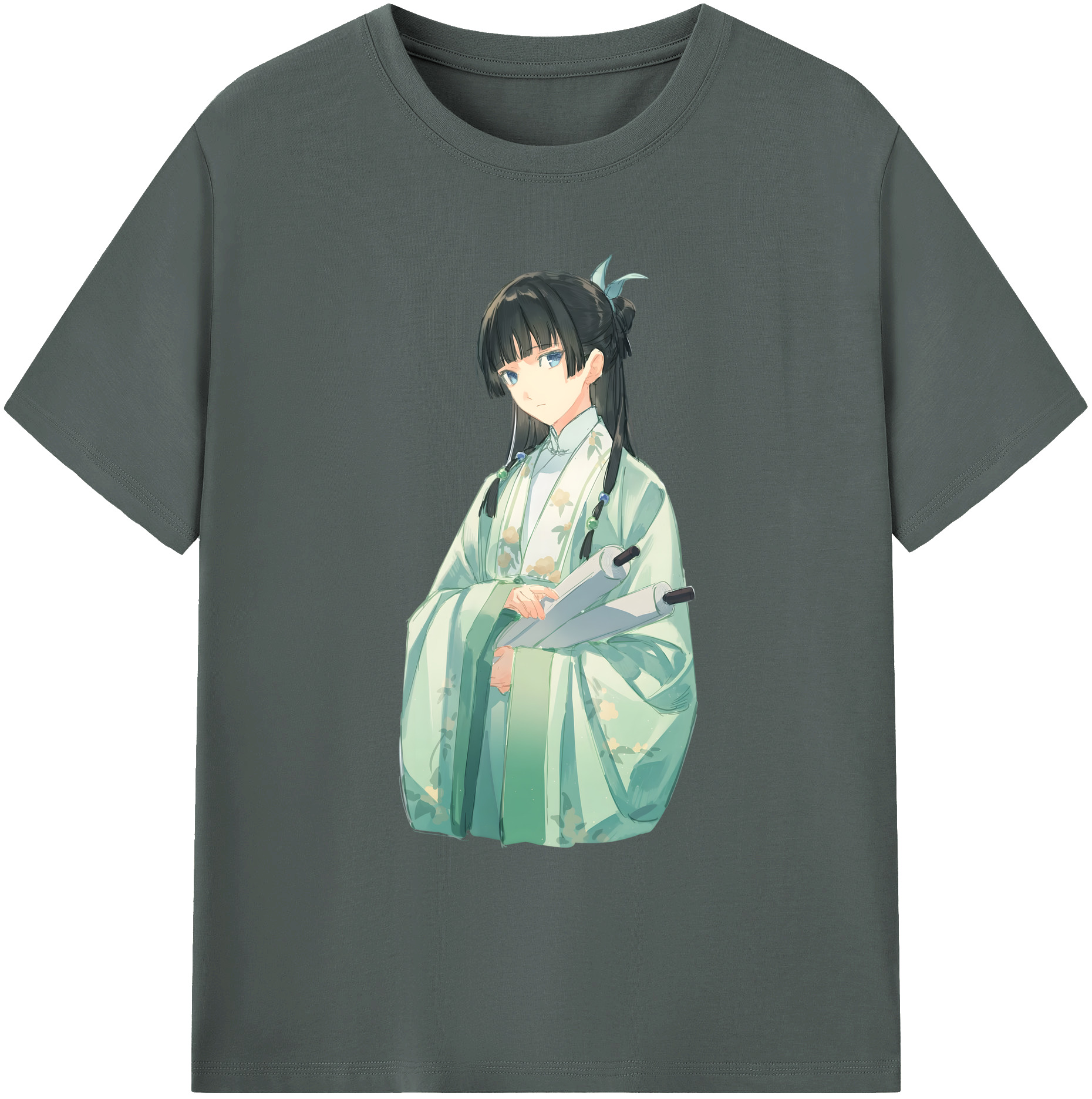 （画像用） 薬屋のひとりごと The Apothecary Diaries 綿100％ メンズ半袖Tシャツ｜肌触りやわらか＆通気性